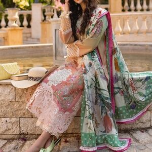 Mushq: 3pc Shalwar Kameez - Formal Wear - Stitched